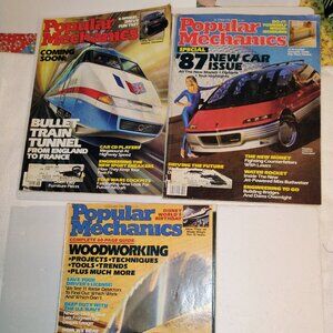 Popular Mechanics magazines